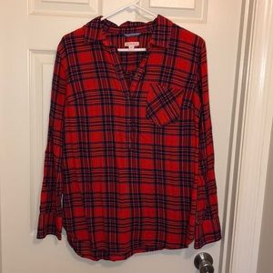 Flannel top
